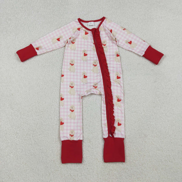 RTS toddler clothes matching pubby heart print clothing  mama kids valentine clothes-2025.10.21