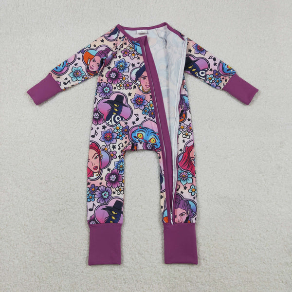 LR2732 baby girl  clothes kpop girl winter romper zip romper