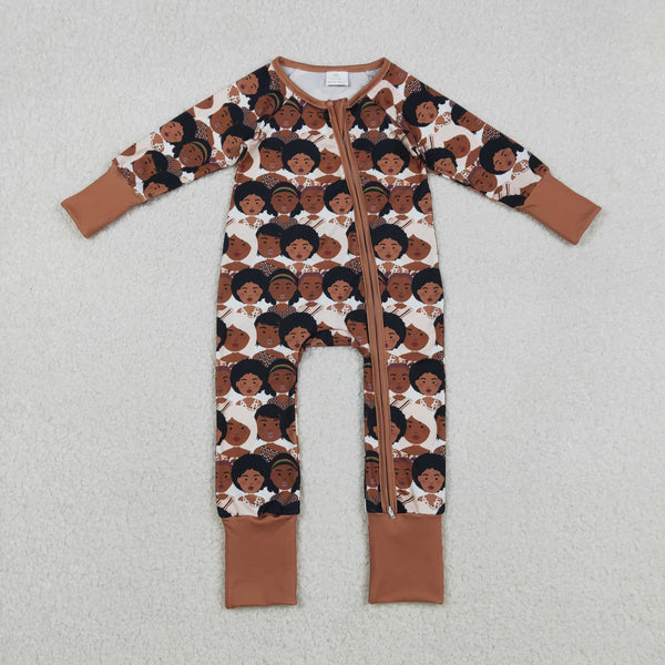 LR2748 RTS baby girl clothes shoes western romper zip romper