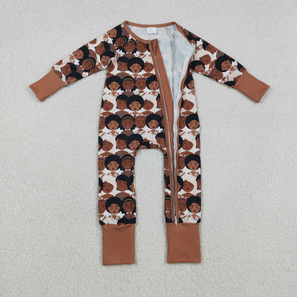 LR2748 RTS baby girl clothes shoes western romper zip romper