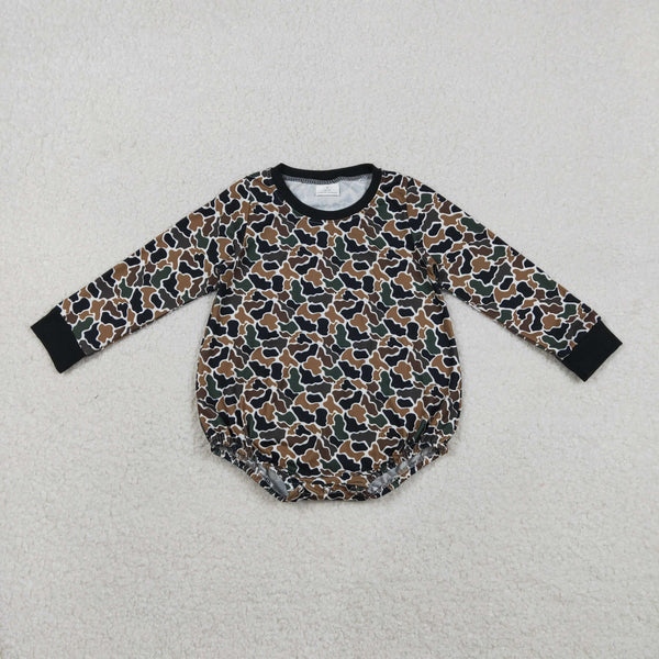 LR2809 RTS baby boy clothes camo boy winter bubble
