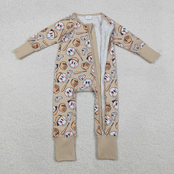 LR2816 RTS baby boy  clothes baseball boy  winter romper
