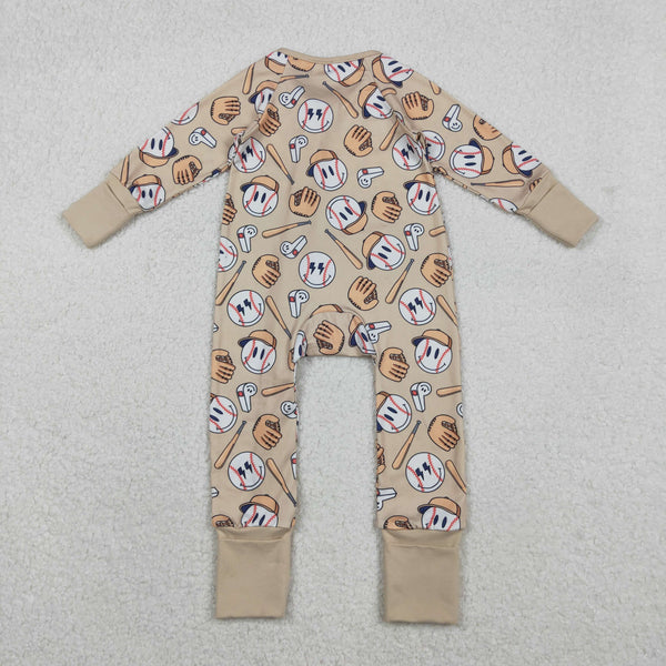 LR2816 RTS baby boy  clothes baseball boy  winter romper
