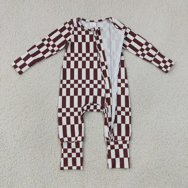 LR3114 RTS baby boy clothes boy winter rompe zip romper baby shower gift
