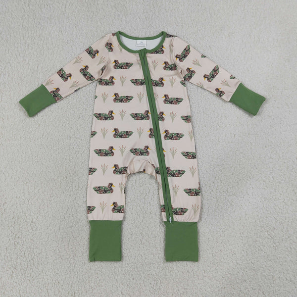 RTS  Matching clothing kids mallard  print baby boy winter clothing-2026.7.30