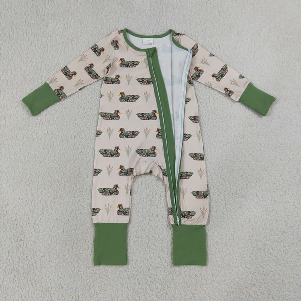 RTS  Matching clothing kids mallard  print baby boy winter clothing-2026.7.30