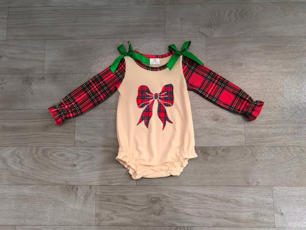 no MOQ LR3163 pre-order baby girl clothes bow embroidery toddler girl winter romper-real pic 2026.8.11