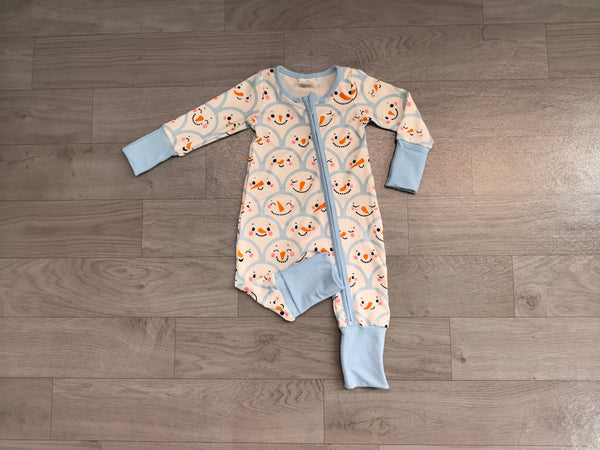 LR3166  pre-order baby boy clothes blue santa claus boy christmas romper winter romper-real pic 2026.8.10