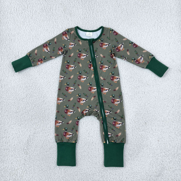 RTS Matching clothing kids mallard duck print family pajama set-2026.10.17