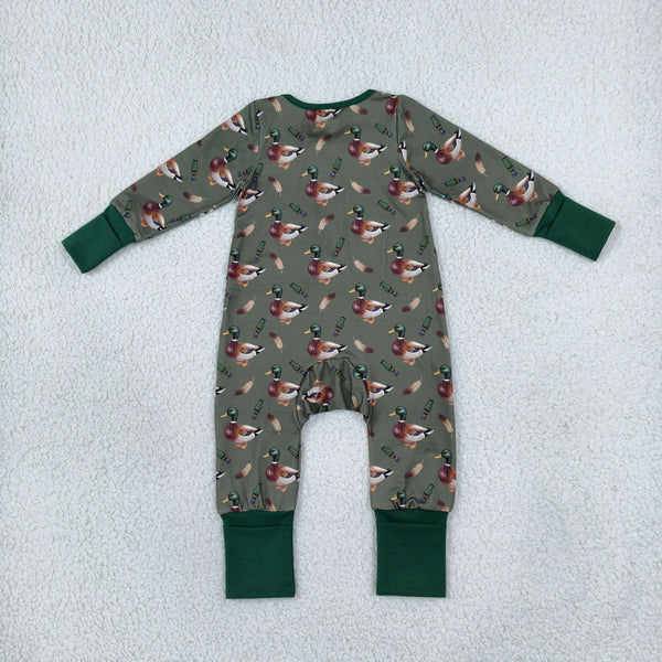 RTS Matching clothing kids mallard duck print family pajama set-2026.10.17