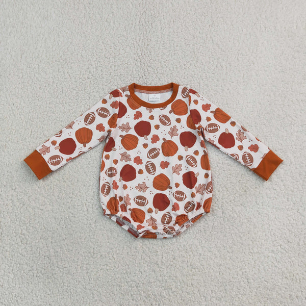 RTS LR3235 baby boy clothes fall fruit print long sleeve romper