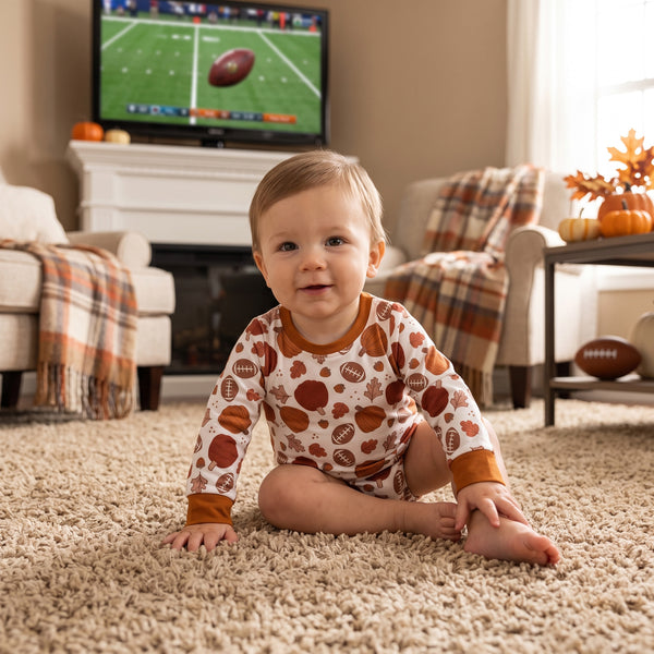 RTS LR3235 baby boy clothes fall fruit print long sleeve romper