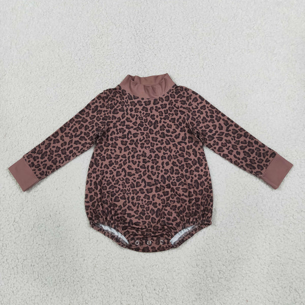 RTS Matching clothing kids camouflage leopard print long sleeve baby romper-2026.10.14