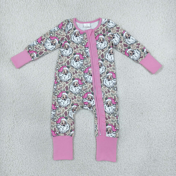 RTS LR3305 baby clothes christmas character print long sleeve romper