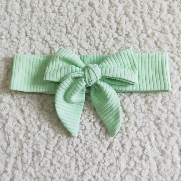 GBO0056 girl green short sleeve bummies set