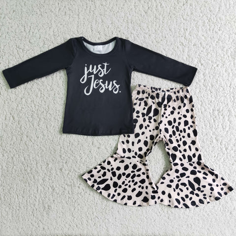 6 B6-2 baby girl clothes black just jesus winter outfits-promotion 2025.1.4 $2.99