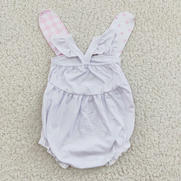 SR0111 baby girl clothes bunny easter bubble