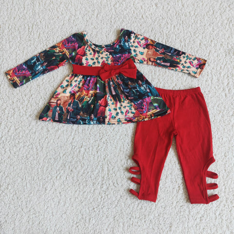 6 C8-23 girl winter red games winter long sleeve set--promotion 2025.1.18 $2.99