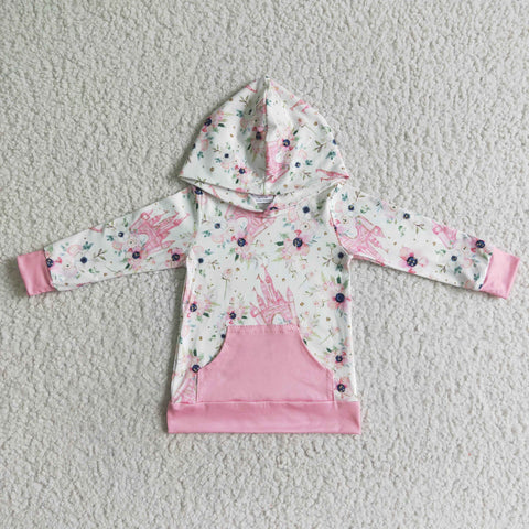 GT0011 girl winter long sleeve hoodies top