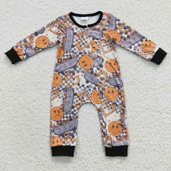 LR0305 baby girl clothes zipper winter romper