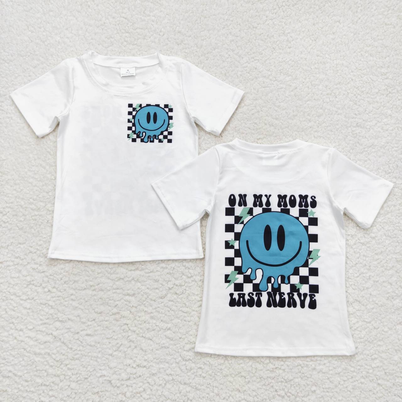 BT0351 baby boy clothes smile boy summer tshirt