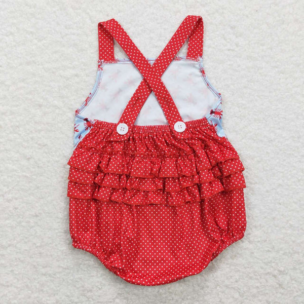 SR0745 baby girl clothes girl summer bubble toddler crawfish clothes