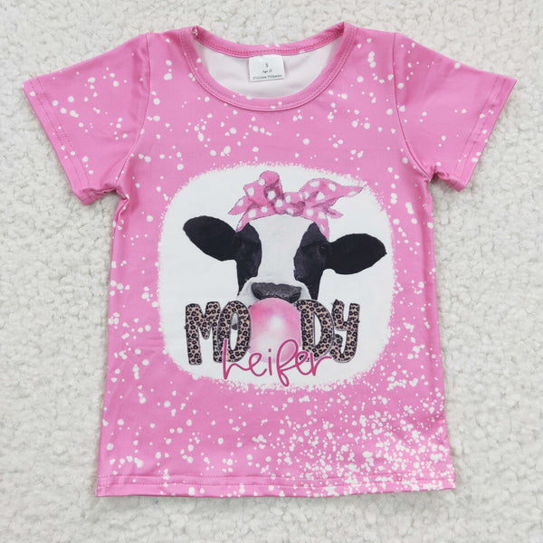GT0128 baby girl clothes moody summer tshirt