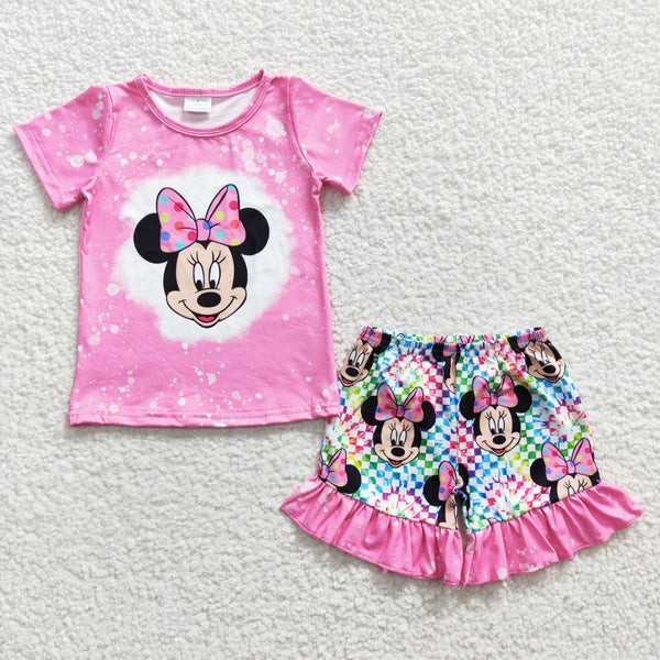 GSSO0163 baby girl clothes cartoon summer outfits