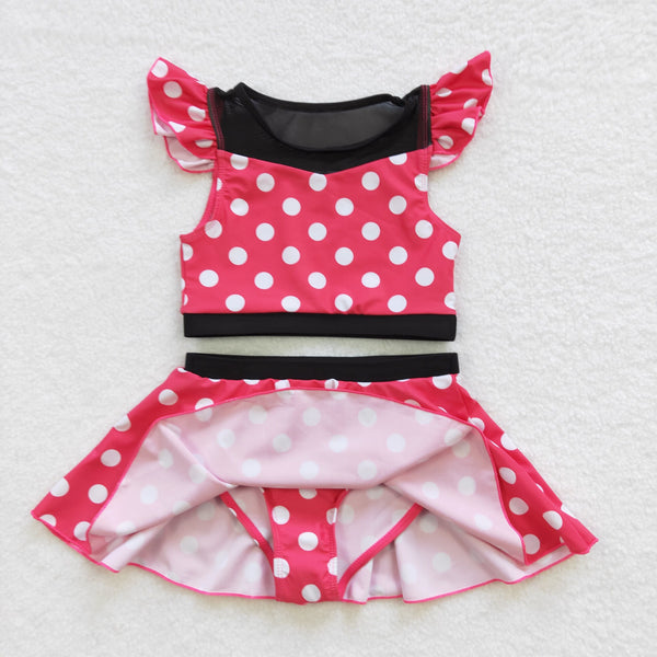 S0147 baby girl clothes princess girl swimwear toddler girl summer swimsuit 11