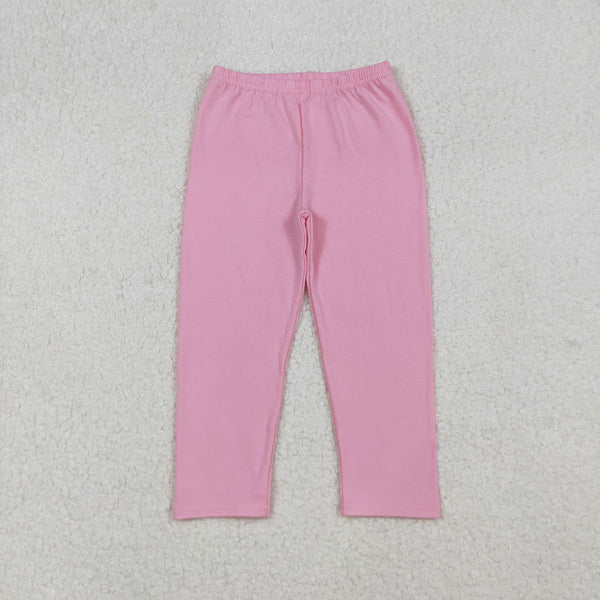 P0821 RTS baby girl clothes pink cotton girl winter pant