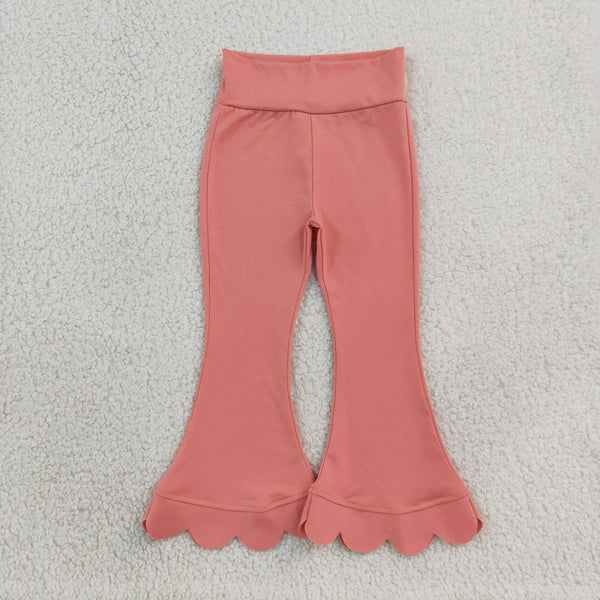 P1076 RTS baby girl clothes solid color girl fall pant