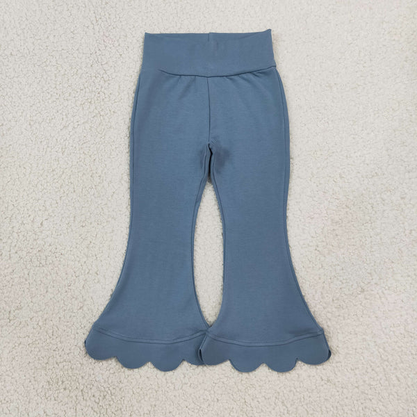 P1077 RTS baby girl clothes solid color girl fall pant