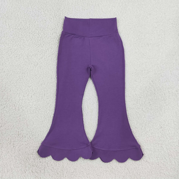 P1084 RTS baby girl clothes solid color girl fall pant