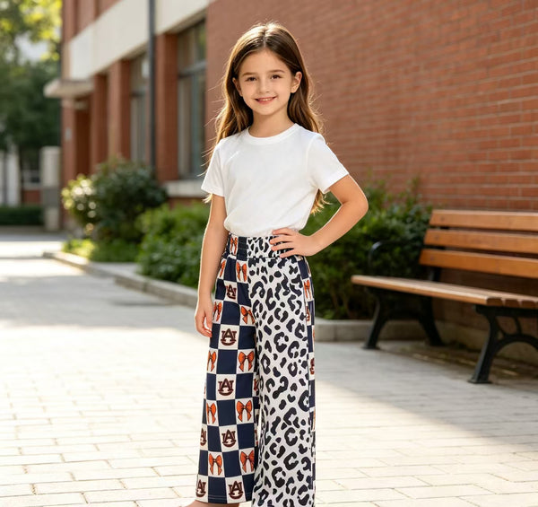 RTS P1120 baby girl clothes mixed print pant