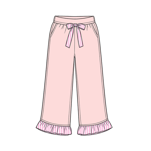 MOQ：5pcs GLP3702  pre-order  toddler girl clothes cotton girl winter pants set 2026.8.15