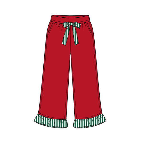 MOQ：5pcs GLP3697 pre-order  toddler girl clothes cotton girl winter pants set 2026.8.15