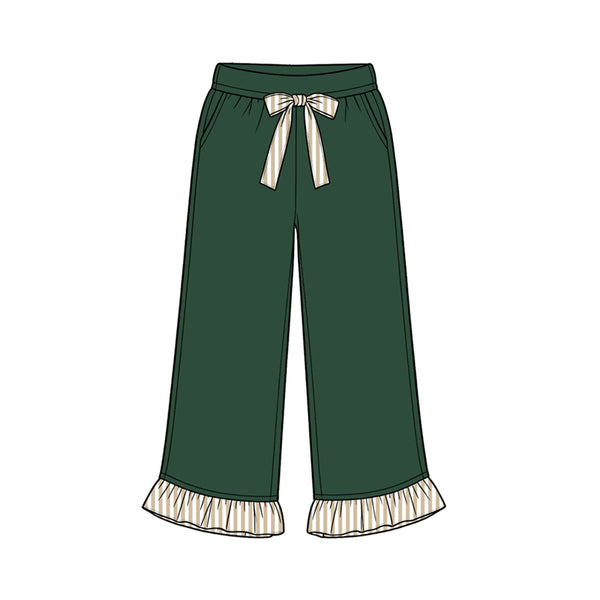 MOQ：5pcs GLP3698 pre-order  toddler girl clothes cotton girl winter pants set 2026.8.15