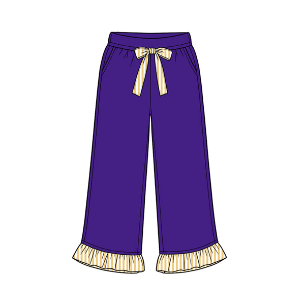 MOQ：5pcs GLP3699 pre-order  toddler girl clothes cotton girl winter pants set 2026.8.15