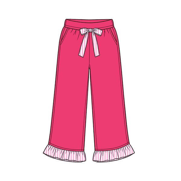 MOQ：5pcs GLP3701 pre-order  toddler girl clothes cotton girl winter pants set 2026.8.15