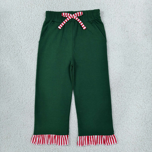 RTS P1158 toddler girl clothes cotton long fringe pants