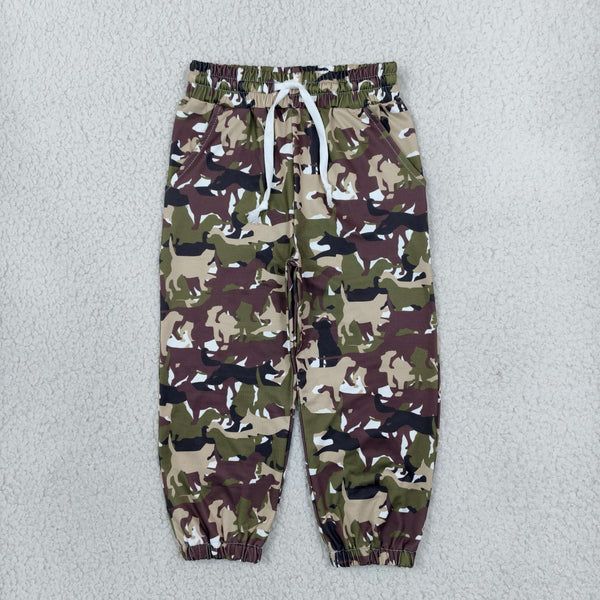 RTS P1256 toddler boy clothes deer camouflage print long pants