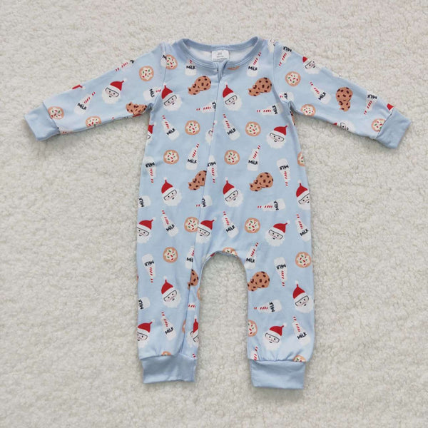 LR0472 baby boy clothes boy christmas romper