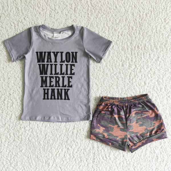 C0-7 kids clothing grey waylon short sleeve set-promotion 2024.5.25 $2.99