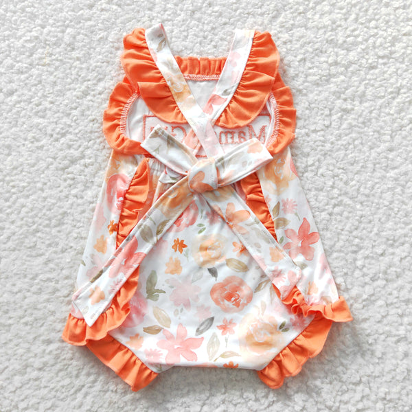 SR0330 baby girl clothes mama's girl mother's day summer bubble