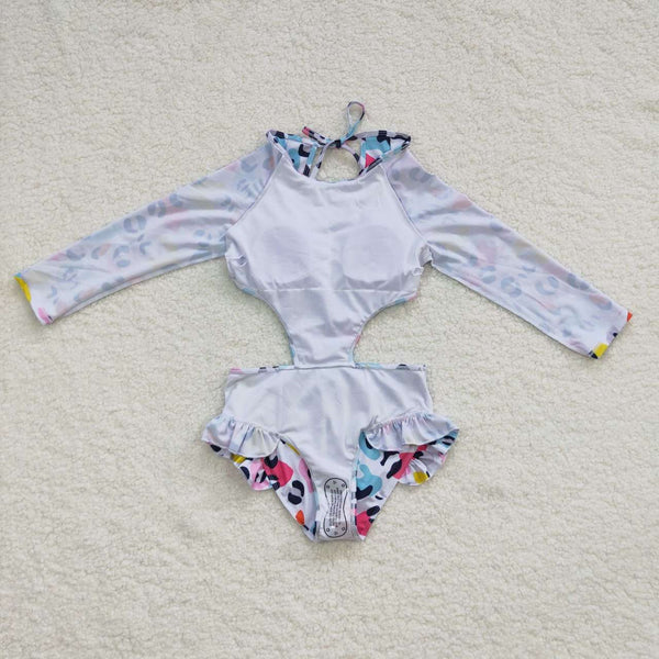 S0153 baby girl clothes girl swimsuit swimwear