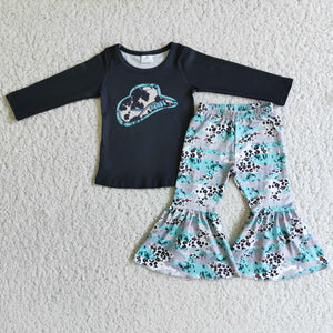 6 C9-34 girl winter black winter long sleeve set--promotion 2025.1.11 $2.99