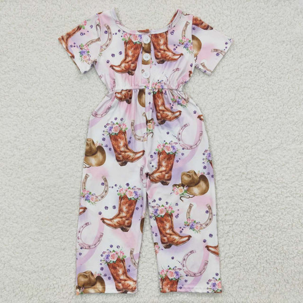 SR0225 kids clothes girls hat shoes summer jumpsuit