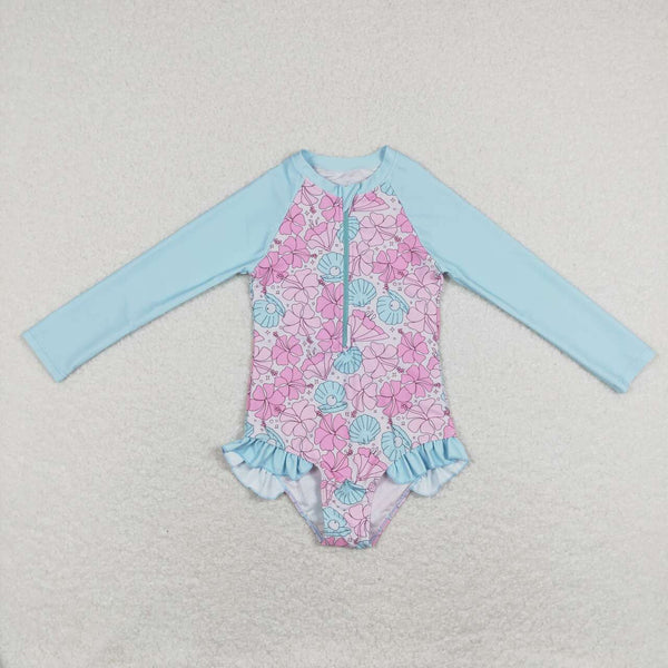 S0182 baby girl clothes girl swimsuit swimwear beach wear
