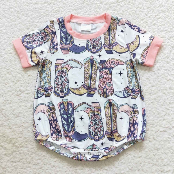 SR0437 baby girl clothes shoes summer romper girl bubble