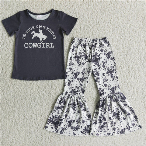 D4-27 baby girl clothes black cowgirl fall spring outfits-promotion 2024.1.6